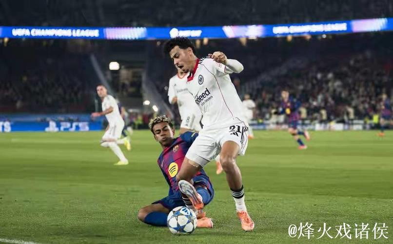 【欧冠】孔德梅开二度,巴萨逆转法兰克福2比1 【欧冠】孔德梅开二度,巴萨逆转法兰克福2比1